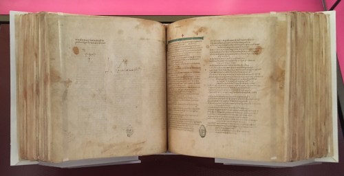 Codex Vaticanus (350ish AD - facsimile in Bible Museum, D. C.)